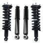 Detroit Axle - Struts Shocks for 2005-2012 Nissan Pathfinder Complete 2 Front Struts with Coil Spring 2 Rear Shock Absorbers 200