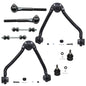 Detroit Axle - 8pc Front End Control Arms Kit for C1500 C2500 Suburban C3500 Chevy GMC, 2 Upper Control Arms + Ball Joint 2 Oute