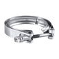 EVIL ENERGY V Band Clamp for Flange Kit Stainless Steel (2, 3.5)