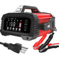 E-FAST 25A Smart Car Battery Charger, 12V/24V Automatic Automotive Battery Maintainer & Desulfator with 200s Booster Mode - Adju