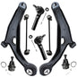 Detroit Axle - 8pc Front End Suspension Kit for 2011-2014 Chrysler 200 2007-2010 Sebring 2008-2014 Dodge Avenger 2 Lower Control