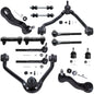 Detroit Axle - Front End 14pc Suspension Kit for Chevy GMC C1500 C2500 C3500 Suburban, 2 Upper Control Arms 2 Lower Ball Joints