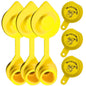3pcs Yellow Gas Can Vent Caps & 3pcs Gas Can Caps - Can Vents For Plastic Cans & Metal Fuel Jugs, 5 Gallon Can Air Vent Kit