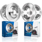 Detroit Axle - Brake Rotors for 1991-1994 Lincoln Town Car, 1992-1994 Mercury Grand Marquis Ford Crown Victoria, Front and Rear
